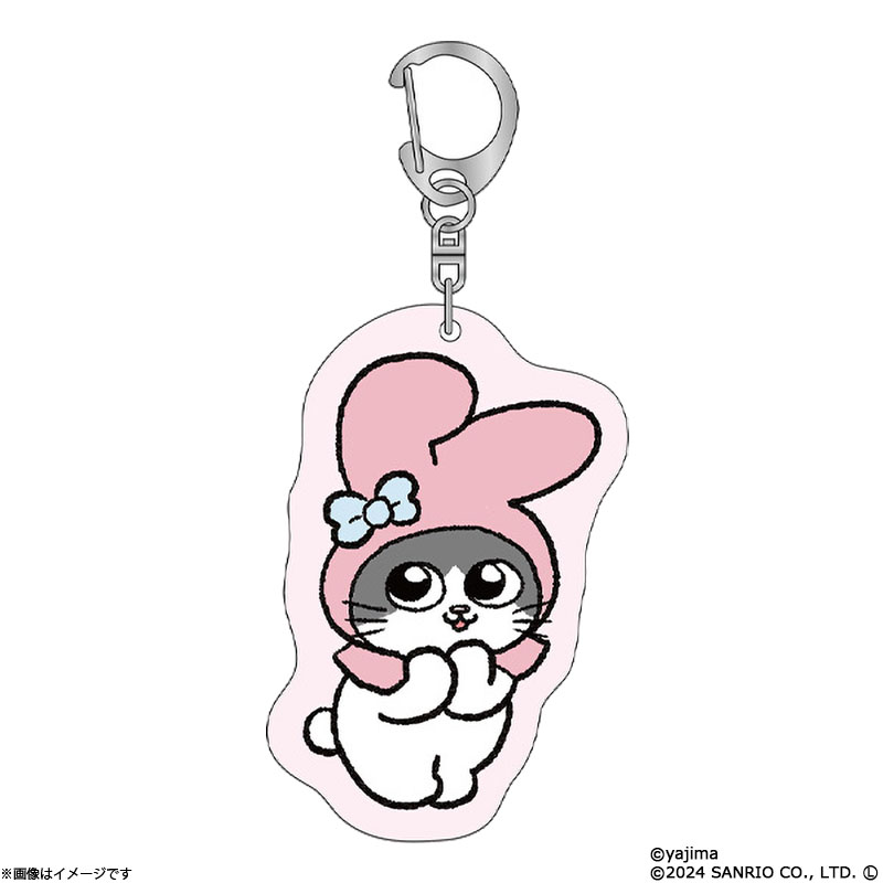 ねこに転生したおじさん×サンリオキャラクターズ チェンジングアクリル