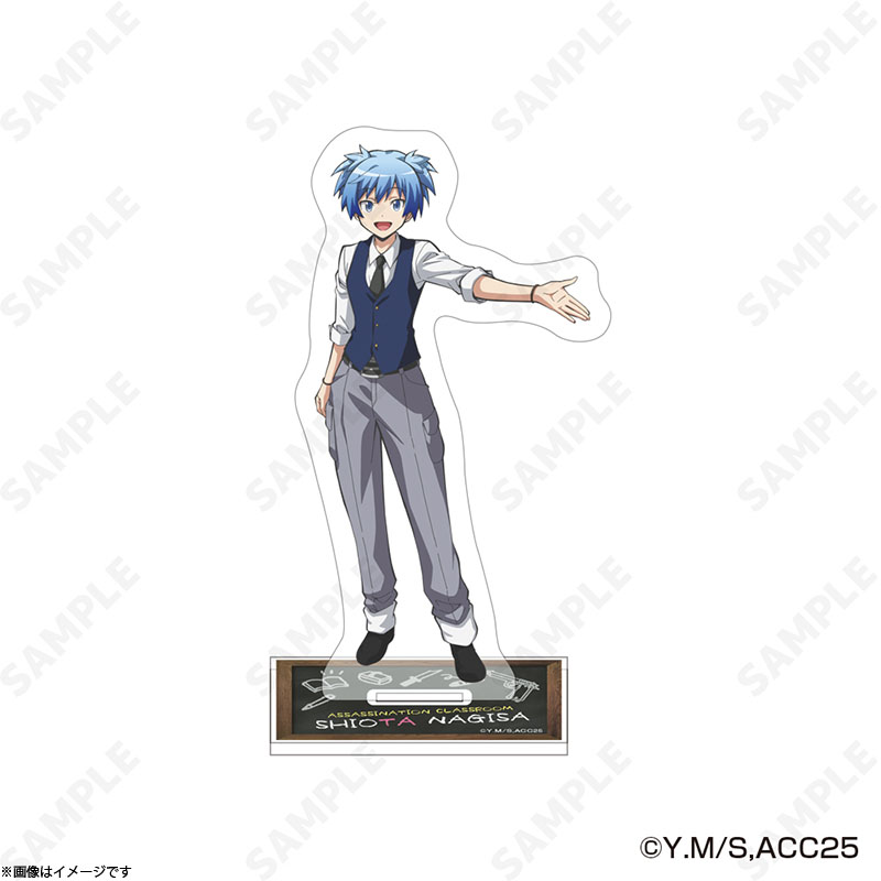 ブロッキー&カード10枚】ジャンプフェスタ 暗殺教室 ブロッキー 潮田渚