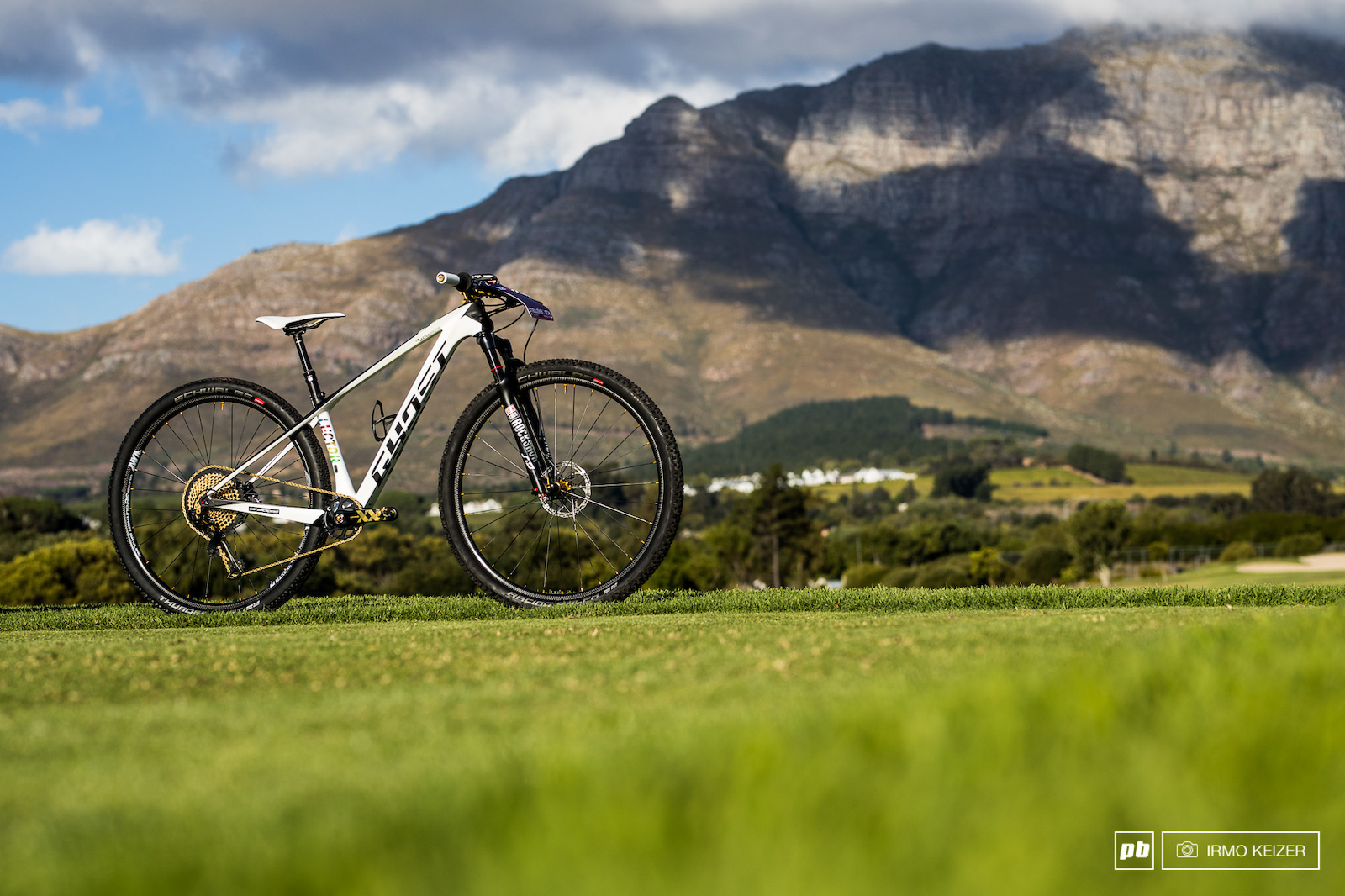 Sina Frei's Wild Ghost Lector at Stellenbosch World Cup XCO - Bike