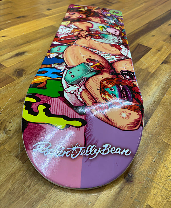 FLAVORS x Rockin'Jelly Bean” Skate Deck – EROSTIKA