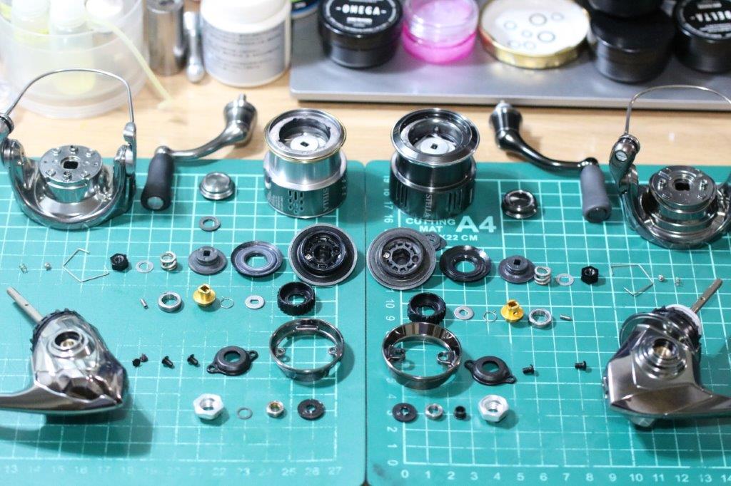 全分解レポート】シマノ「22ステラ」C2000S（その1） 18ステラとの