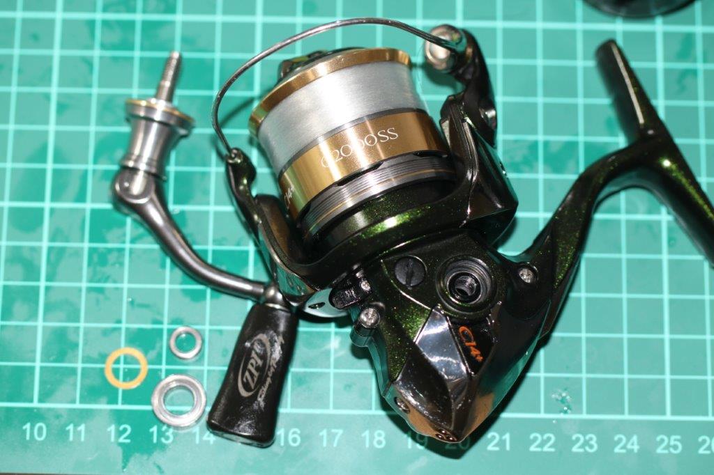 オーバーホール依頼 12カーディフCI4+ C2000SS | リールカスタム・ラボ