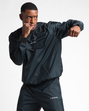 Hagler Sauna Suit 2.0 - Charcoal | Essential Weight Loss Tool | BOXRAW