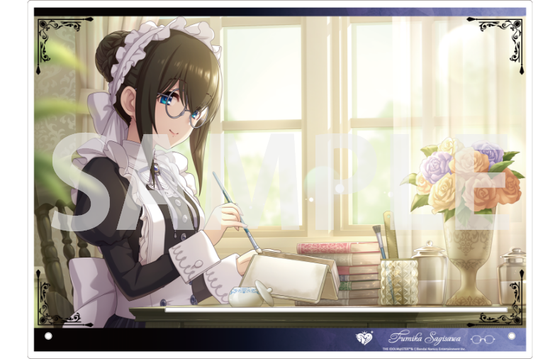 執事眼鏡eyemirror 鷺沢文香 プレミアム メガネスタンド アイドル