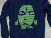 GLAZED GREEN with NEON BLUE SHIVA T-SHIRT | TIP Records