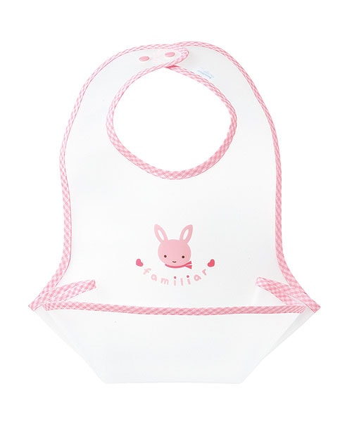 れお☆【新品】ファミリア お食事エプロン ポーチM XB れお☆【新品