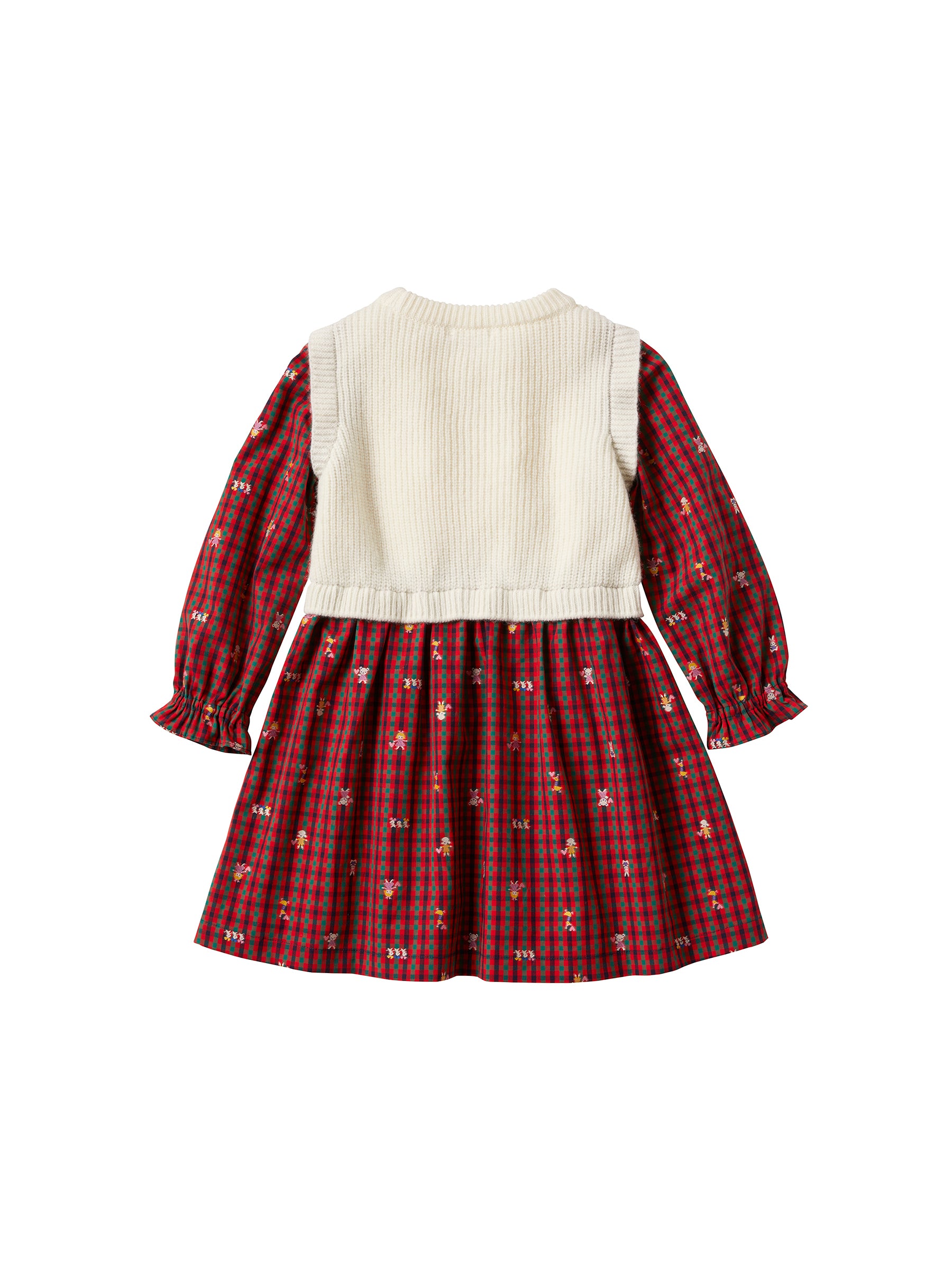 2026年最新ファミリア 極美品 ファミリア ニットワンピース 110 ニット