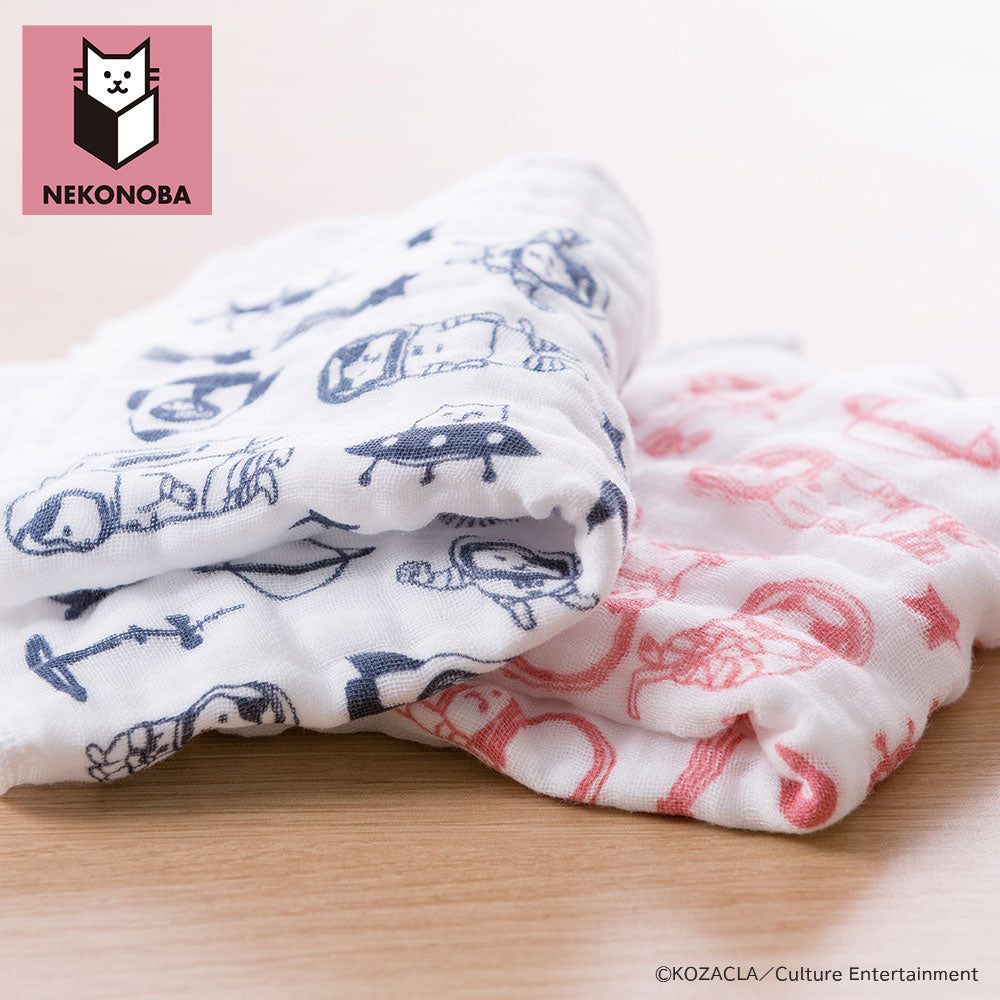 fuwara ＊8重ガーゼはんかち2枚set①