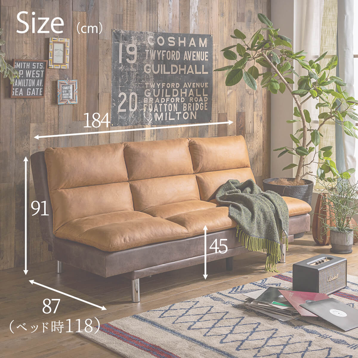 F00802_ソファ ソファベッド ソファー ソファーベッド ファブッリク