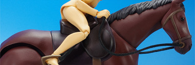 figma No.246a/b 馬（茶/白） レビュー - HYPER DiMENSiON