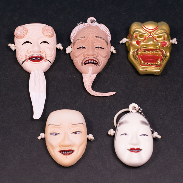 レビュー タカラトミーアーツ カプセルトイ「能面」/海洋堂カプセルQ