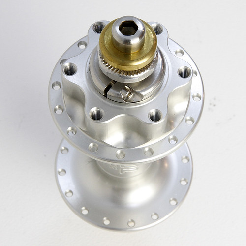 PAUL / DISC WORD REAR HUB / Anodized-Silver / 32H - Above Bike Store