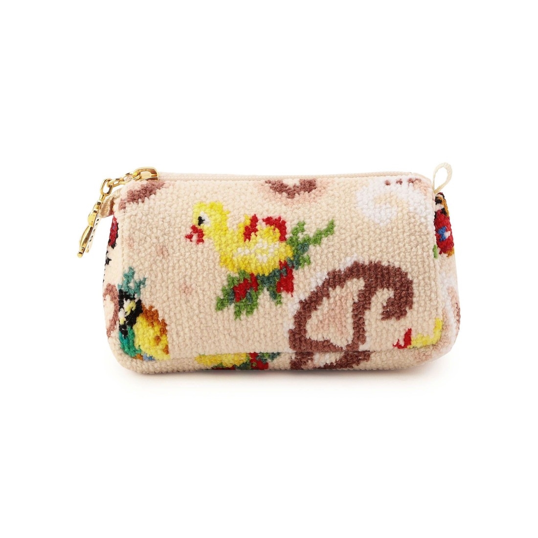 ハイジペイズリー ポーチ HPY-257021（WEB限定）(ベージュ): FEILER