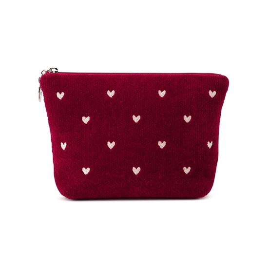 ラブラリーハート 舟型ポーチM L/LRH-257147(グレー): LOVERARY BY