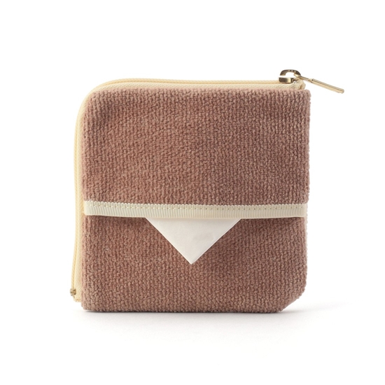 ユニカラー エチケットポーチ UNI-241058（取扱店舗限定）(ベージュ