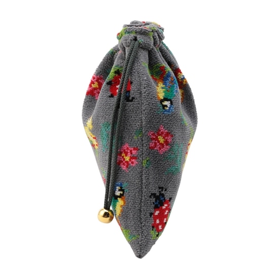 ハイジ 巾着 HE-166021（銀座・WEB限定）(グレー): FEILER｜フェイラー