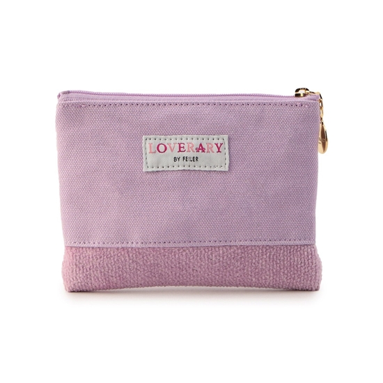 オールドテディガール ワッペンポーチ L/OTG-243039(ペールパープル