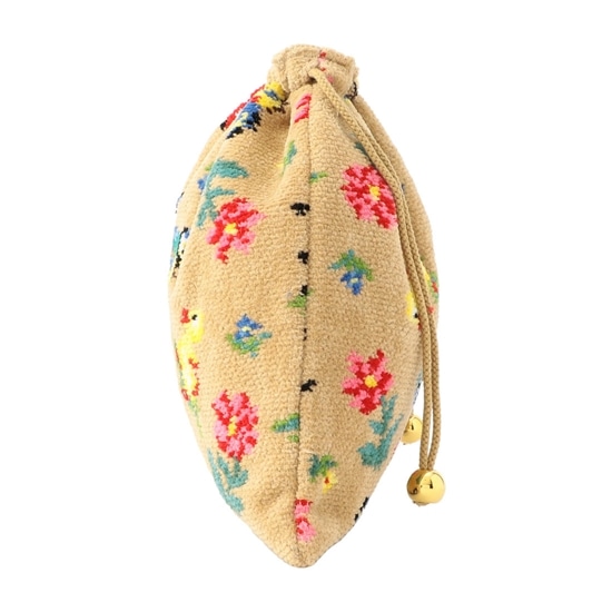 ハイジ 巾着 HE-166021（銀座・WEB限定）(ベージュ): FEILER