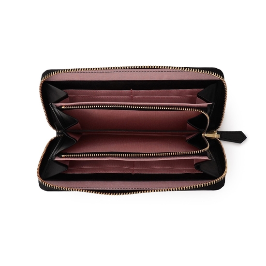 ハイジ ラウンドファスナー長財布 HE-241466(ブラック): FEILER