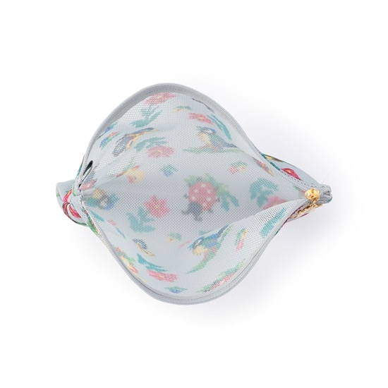 ハイジ メッシュポーチ HEMP-231351(シルバーグレー): FEILER