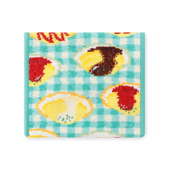 ハッピーオムライス ハンカチポーチ（WEB限定）(ペールグリーン