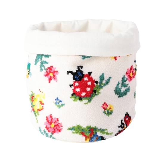 ハイジ ファブリックバスケット HE-191332（WEB限定）(ホワイト