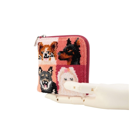 ルック！マイドッグ スクエアポーチ MDG-257066(ピンク): FEILER