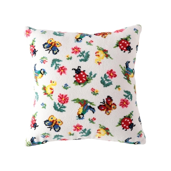 ハイジ クッション HE-191331（WEB限定）(ホワイト): FEILER