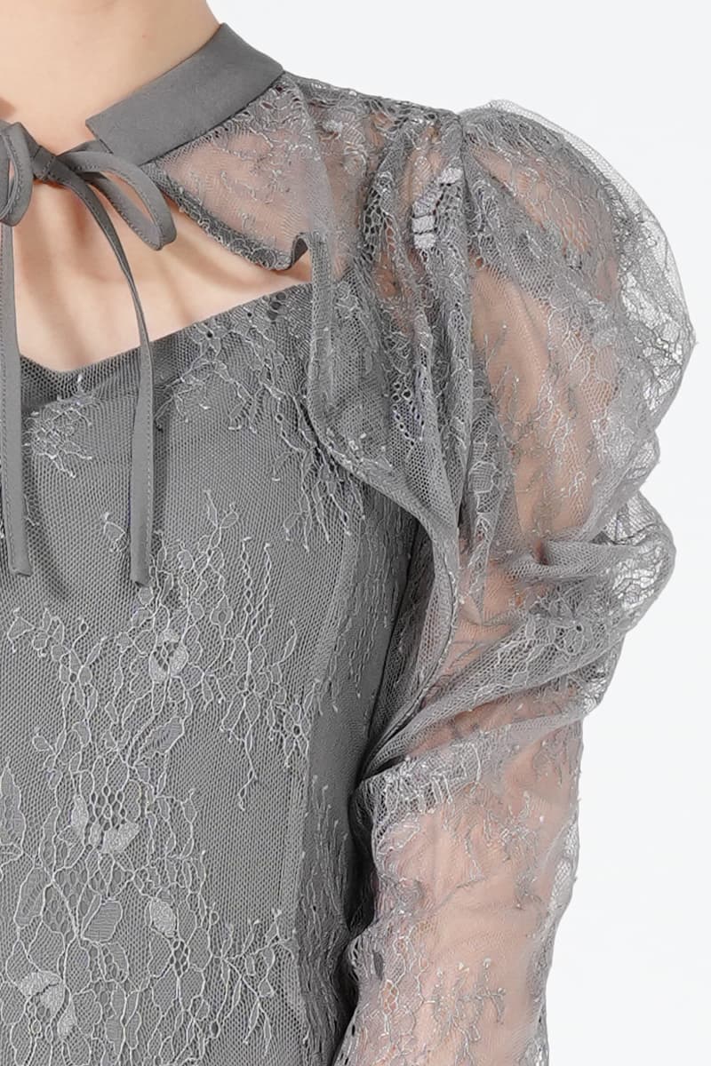 Dorry Doll ボレロレイヤード総レースグレードレス (L) をレンタル