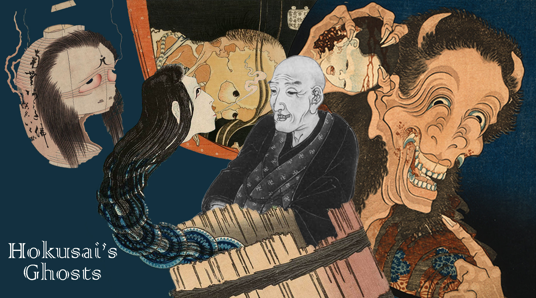 Hokusai's Ghosts: 'One Hundred Ghost Stories' – FineJapan
