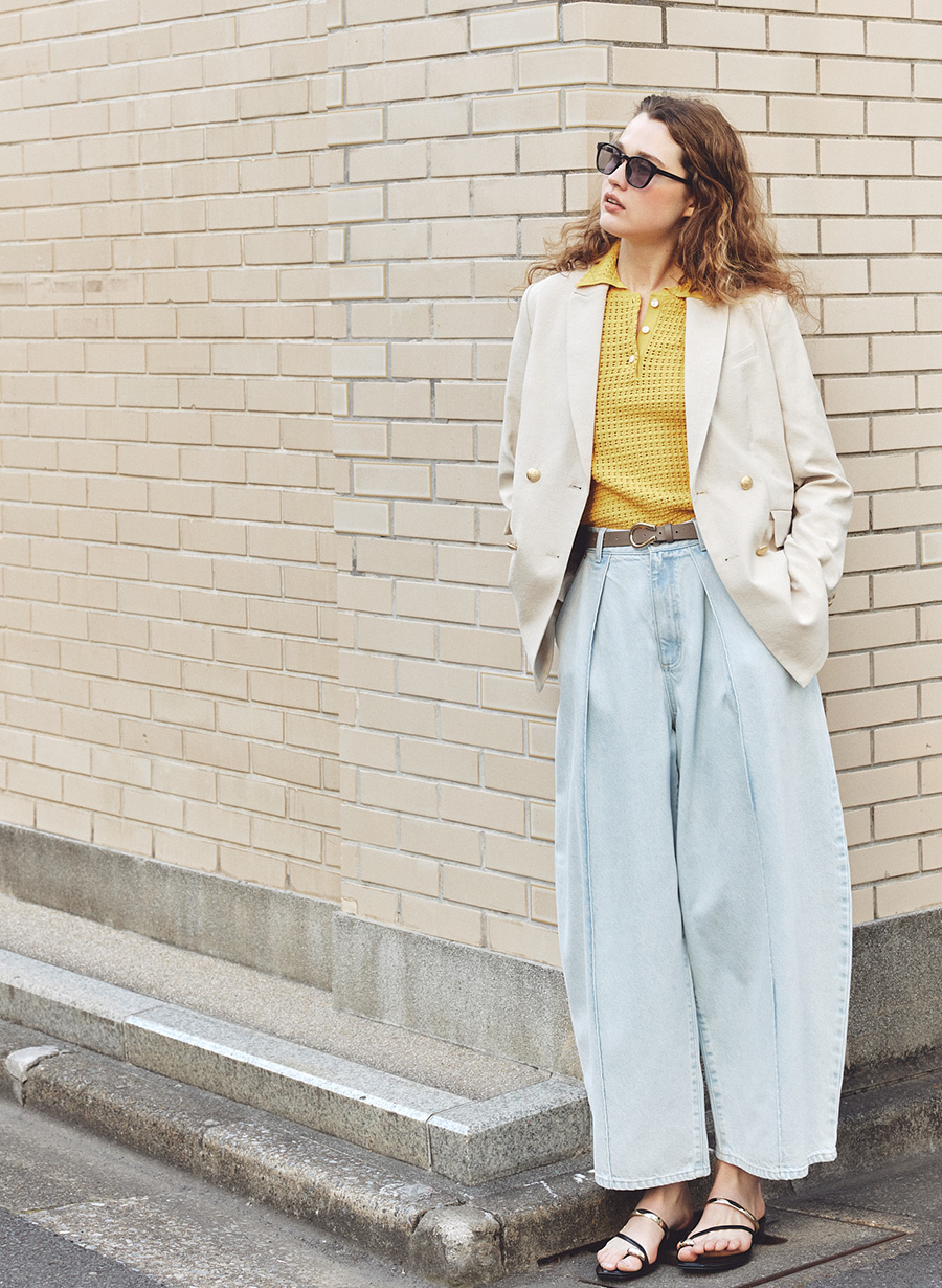 極美品♡ ルーニィ ケープコート 金ボタン フード メルトン キャメル