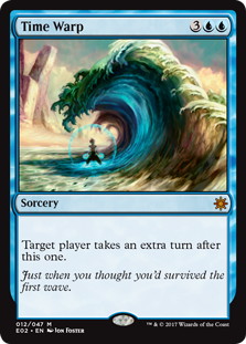 MTG 時間のねじれ Time Warp FOIL ジャッジ褒賞 英語 【公式通販】