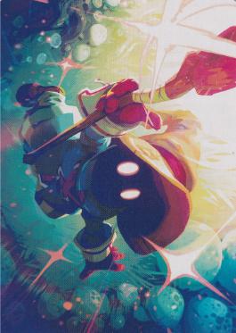 迷える黒魔道士、ビビ 拡張アート版 4枚セット 迷える黒魔道士、ビビ