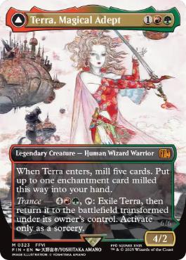 mtg 稀少エラー 反転ホロ 魔導戦士ティナ 金箔 プレリリース プロモ