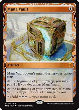 Foil】《魔力の櫃/Mana Vault》※部分光沢[MPS] 茶R | 日本最大級 MTG