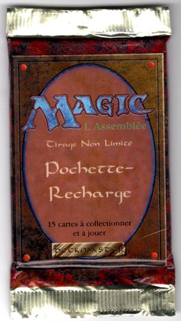 MTG リバイズド 3ED ドイツ語黒枠 未開封ブースターパック 1パック DE