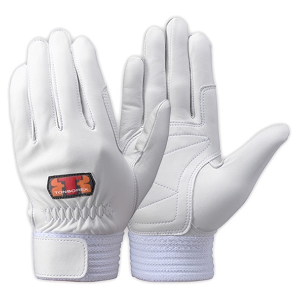 トンボレックス 羊革製手袋 手の平当て付 R-330 ◇0.6mm厚｜革手袋