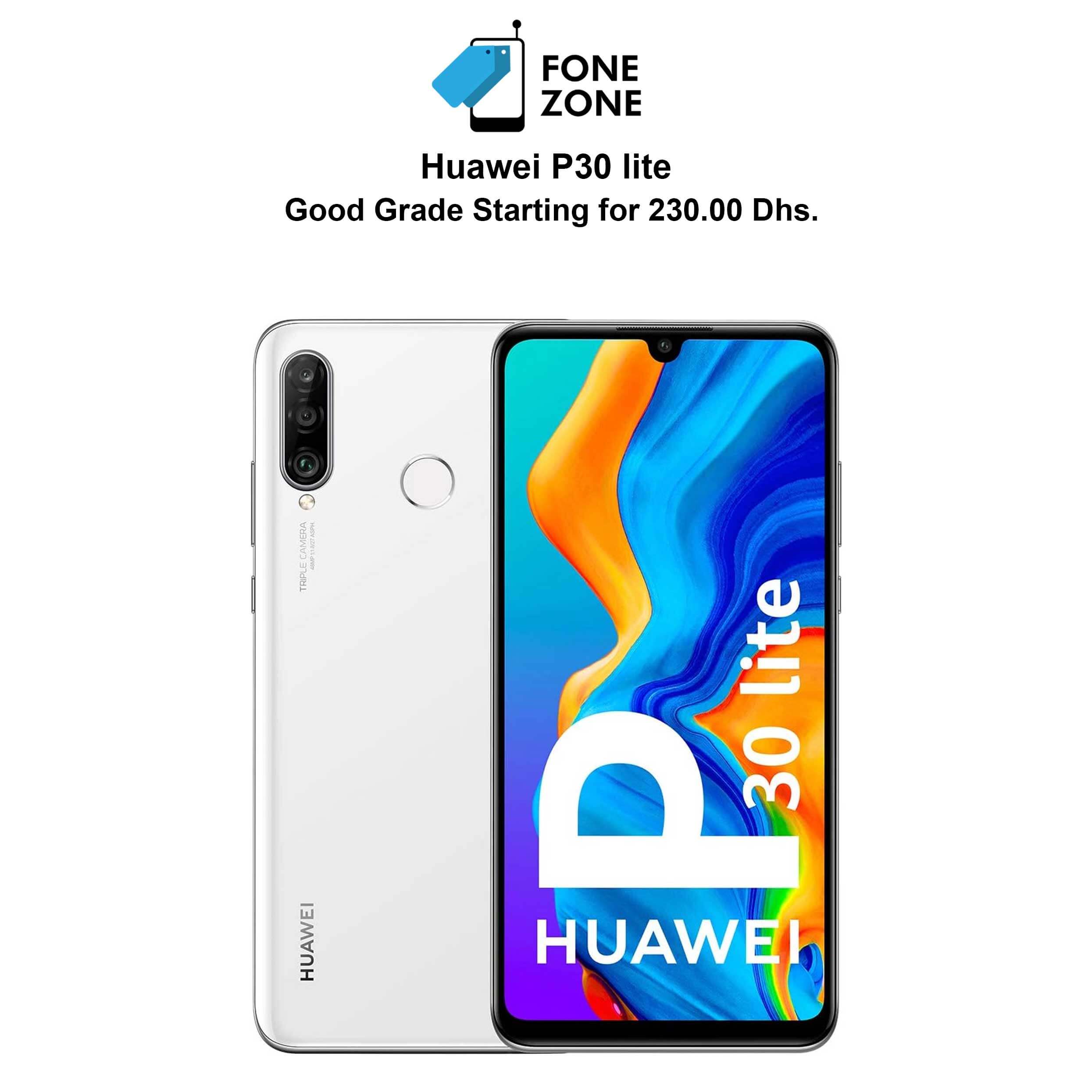 Huawei P30 Lite 128GB, 4GB Ram single sim Pearl White | 599-999