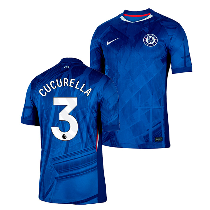 チェルシー 25-26 ホーム 半袖 ユニフォーム(胸スポンサー無し) No.3