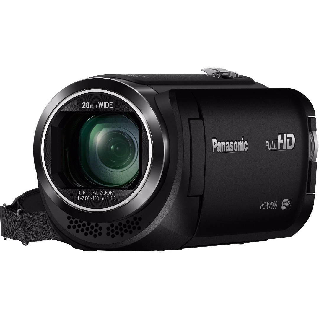 Panasonic W580 Full HD 1080p Camcorder with Twin Camera – Focus Camera