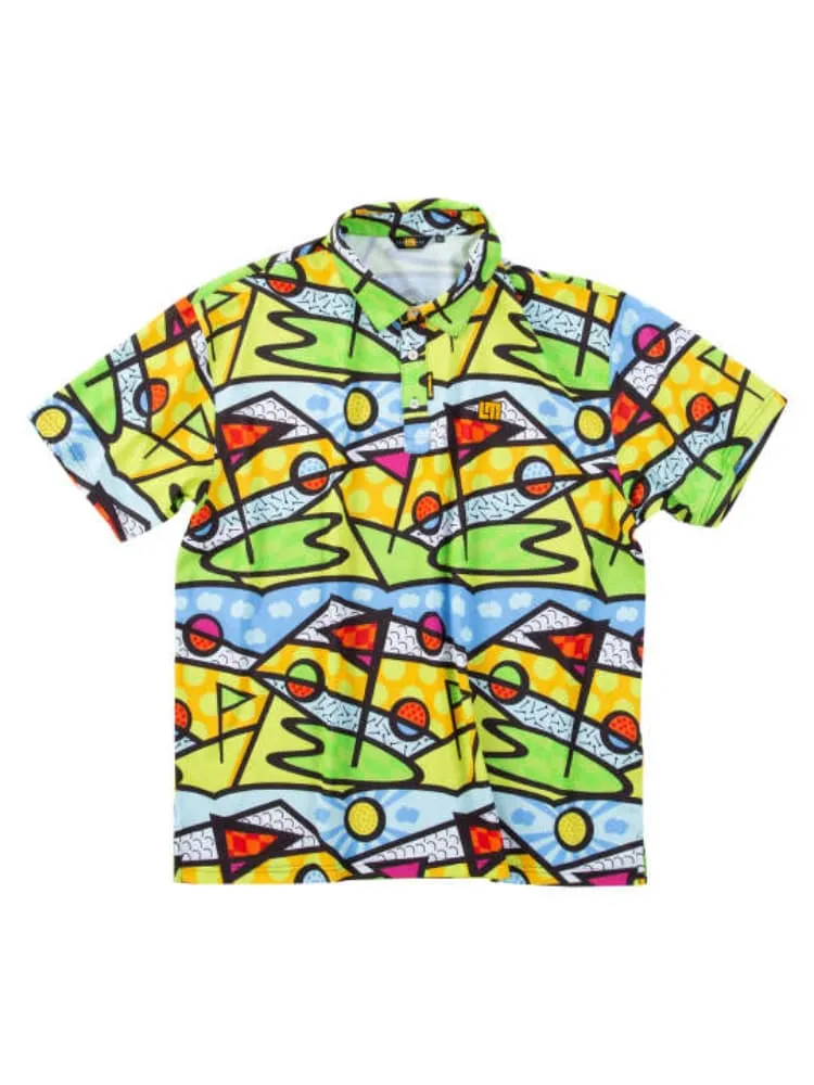 その他 【LOUDMOUTH(ラウドマウス)】プレミアム鹿の子柄半袖シャツ