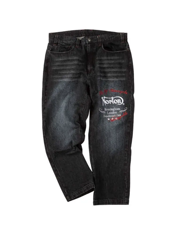 ブラック 【Norton】デニムパンツ ＊カタログ商品 | フォーエル公式通販