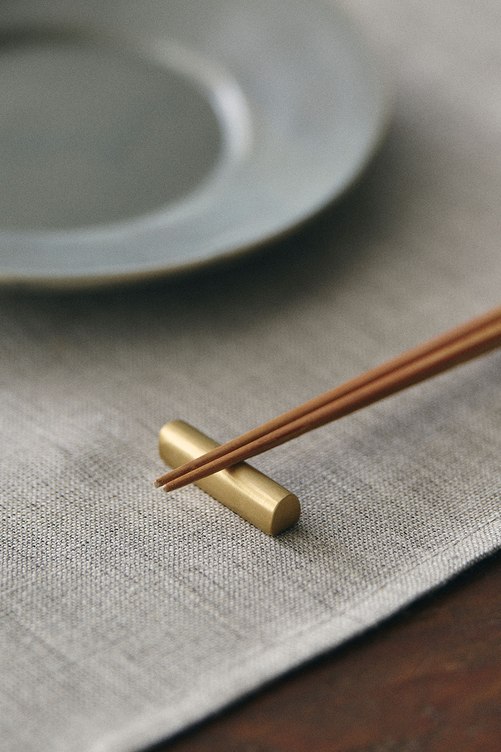 シルバー プレート 箸置き ラウンド | fog linen work