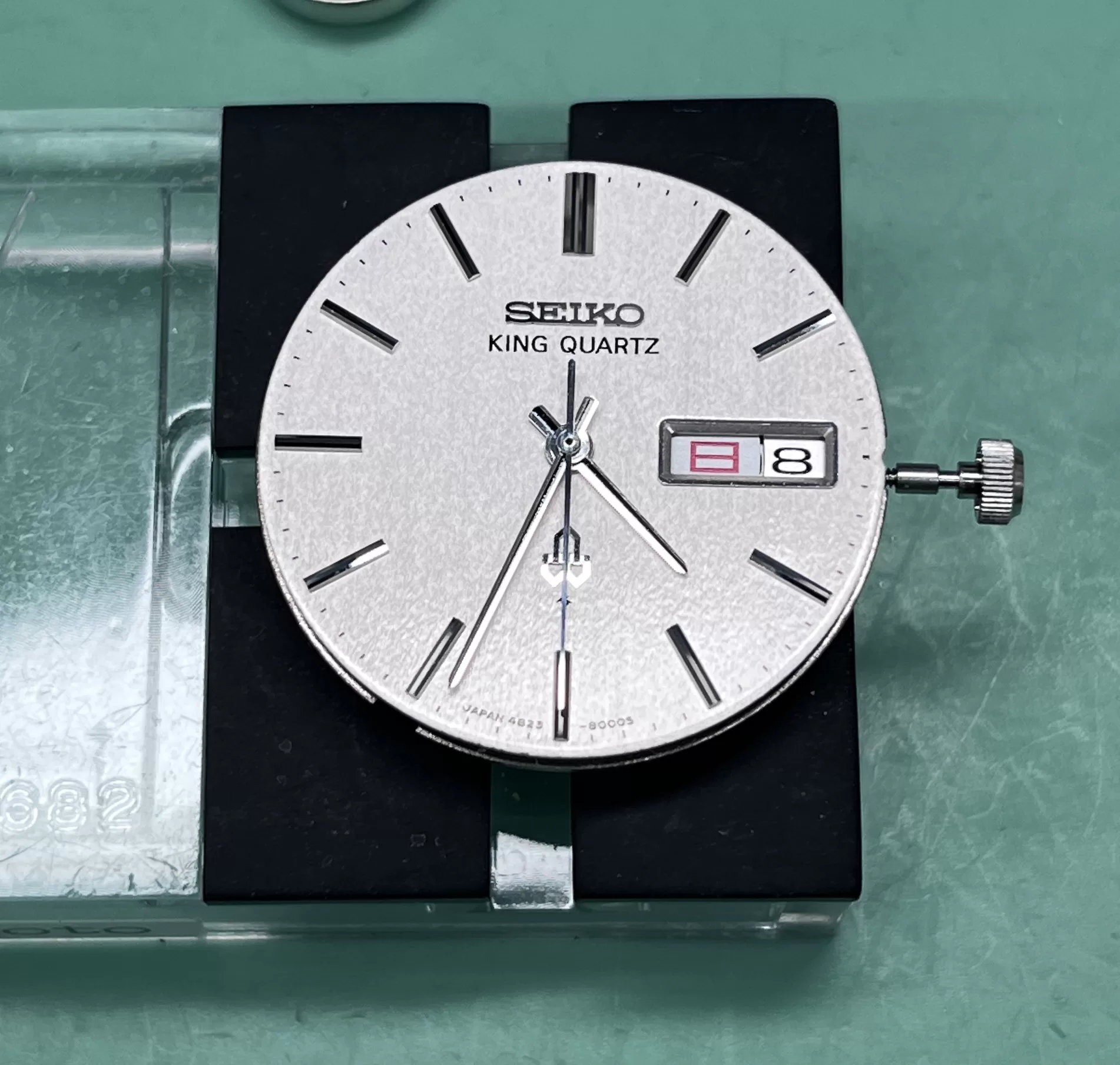 SEIKO キングクォーツ｜分解掃除 -