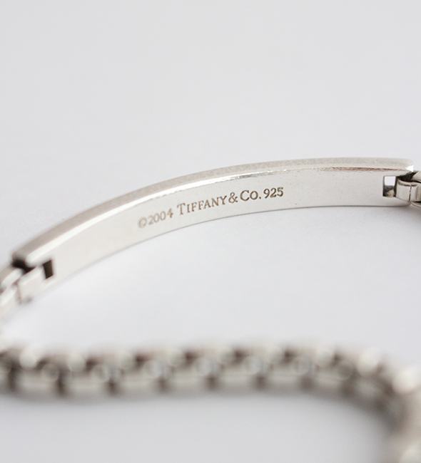 VINTAGE】Vintage Tiffany and Co ”ID Venetian Chain Bracelet”を