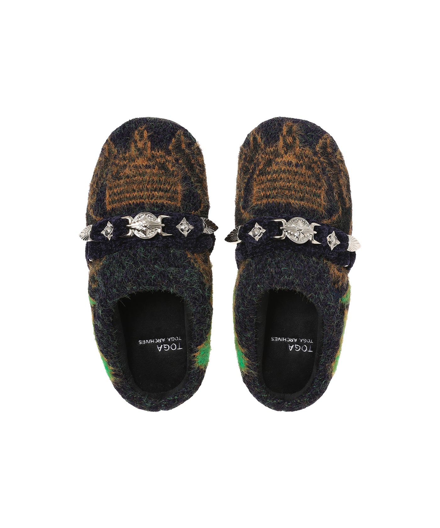 Knit Slip-On TOGA x SUBU｜トーガプルラ(TOGA PULLA)｜Forget-me-nots