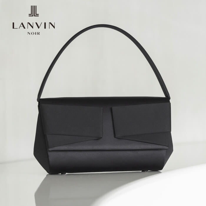 光線デザインのブラックバッグ ・ブラック｜東京ソワールオンラインストア