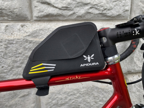 製品レビュー】アピデュラレーシングトップチューブバッグ | 昔
