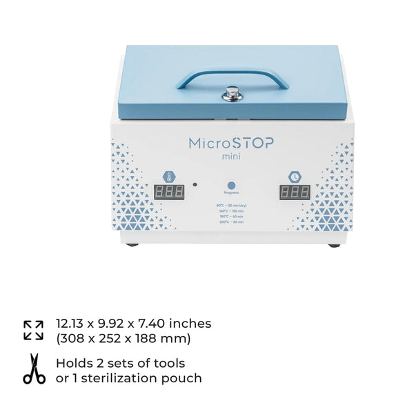 MicroStop Dry heat sterilizer MINI – F.O.X Nails USA