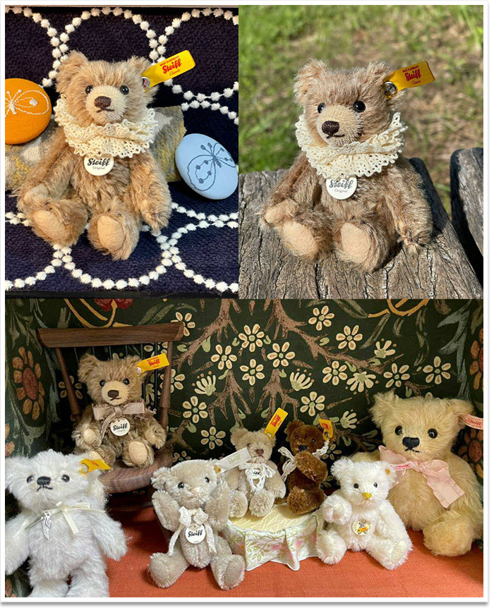 シュタイフ ミニチュア テディベア ブロンド 10cm EAN040009